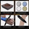 WANTTIK Rolling Knife Sharpener Kit, Upgraded Roller Knife Sharpener with