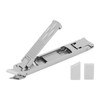 Nail Clippers Double Sided Stainless Steel Curved Slant Nail Clippers