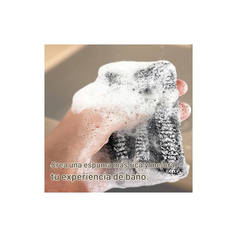 Bolsa de Jabón de Diferentes Grosores, Profunda Y Suave, con