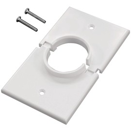 Midlite 1Gswh Single Gang Splitport (White)