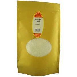 Marshalls Creek Spices Kosher Coarse Salt 20 oz. Kraft Stand Up Pouch ECO Friendly Recyclable Mailer