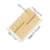 ITROLLE 2PCS Brass Lift Off Hinge Detachable Hinge for Window
