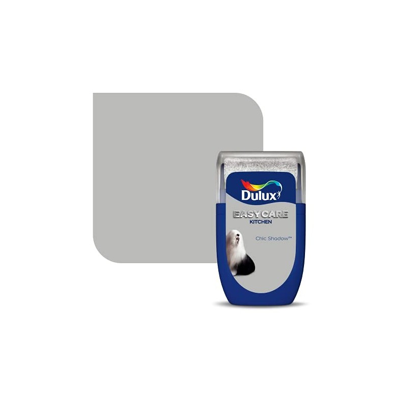 Dulux Easycare Kitchen Tester Paint, Chic Shadow, 30 ml