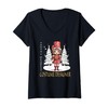 Costume Designer Christmas Classic Female Nutcracker V-Neck T-Shirt