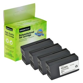 greencycle Updated Remanufactured Ink Cartridges Compatible for HP 952 XL 952XL Work with Officejet PRO 8710 8720 8740 7740 8210 8216 8730 7720 8702 8715 8716 8725 8727 Printer (Black,4 Pack)