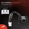A-Premium Park Assist Camera Rear View Backup Reverse Camera Compatible