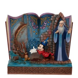 Enesco Jim Shore Sorcerer Mickey Story Book Figurine