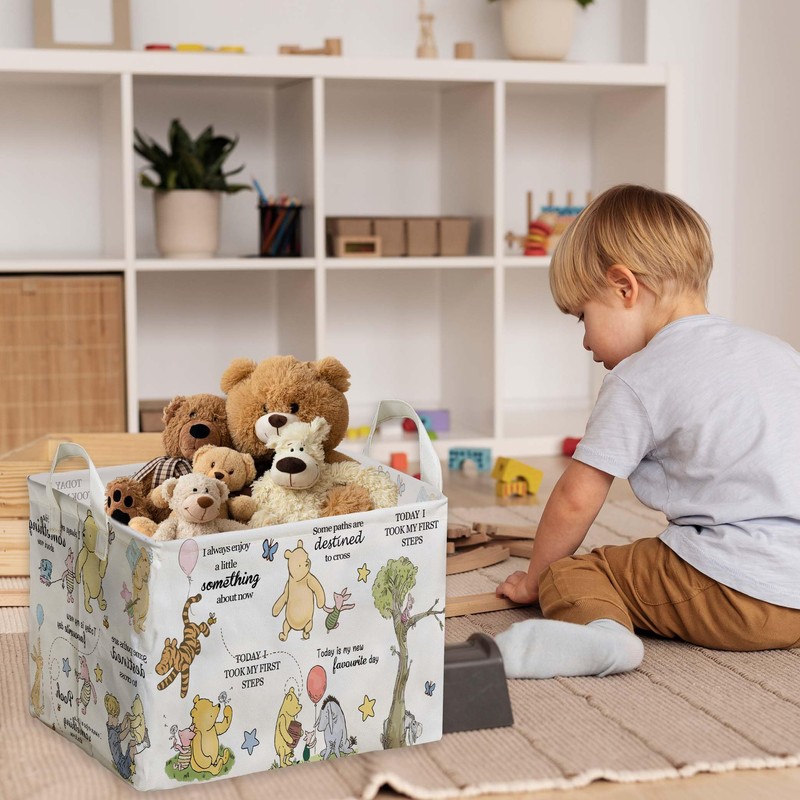 Winnie Storage Basket, The Pooh Nursery Baby Stuff, Winnie Nursery