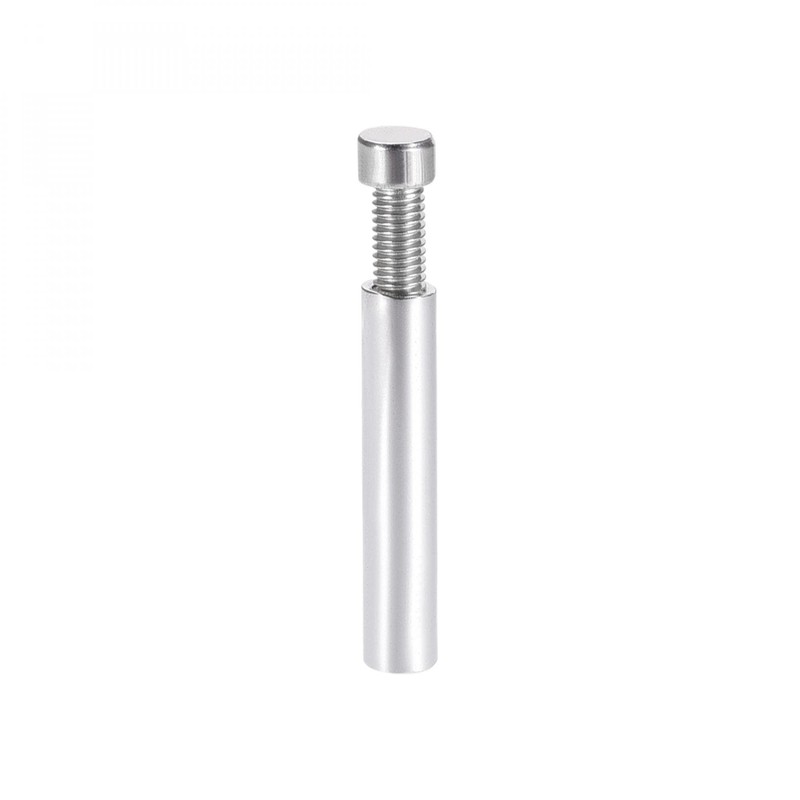 sourcing map 1/4 Dia x 2-3/4"(6.8x70mm) Standoff Screws Wall Mount