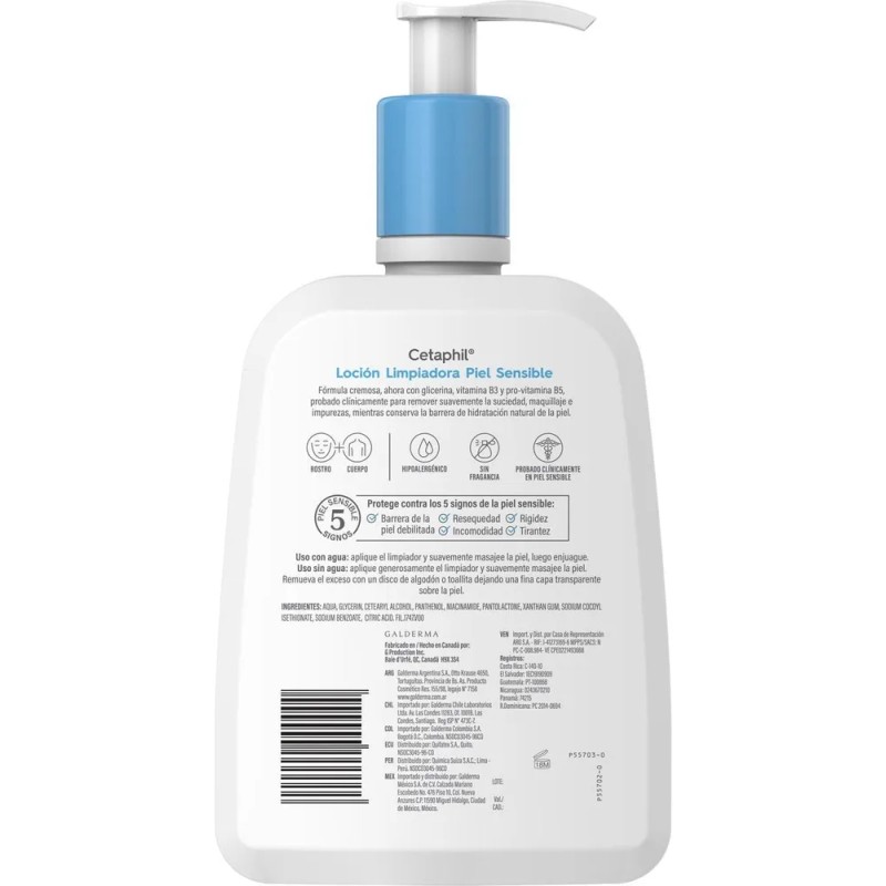 Loción Limpiadora Cetaphil Facial Y Corporal 473ml