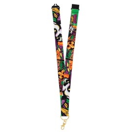 Universal 2025 Universal Studios Orlando Mardi Gras Lanyard NWT