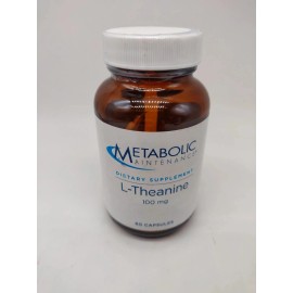 Metabolic Maintenance, L-Theanine, 100 mg, 60 Capsules Exp 10/25