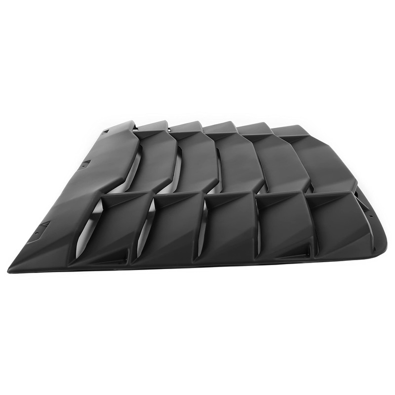KUAFU Rear Window Louver Compatible with 2016-2020 Honda Civic 2-Door