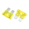A ABSOPRO 4 Set DC 12V 18AWG ATC Inline Fuse