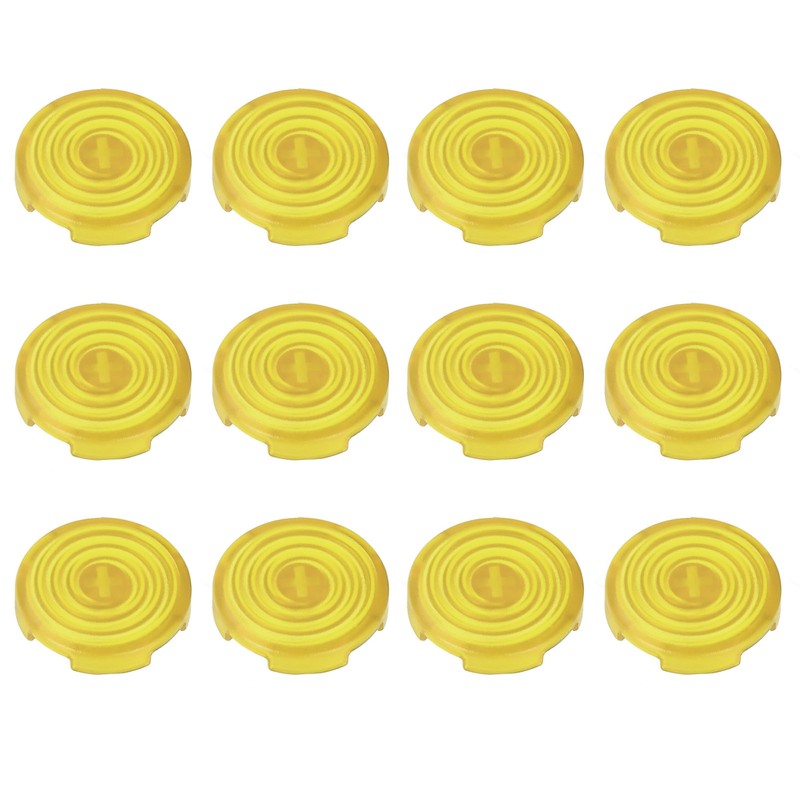 12pcs Arcade Button Cover Replace Mechanical Push Button Cover for