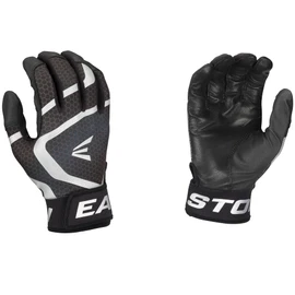Easton | MAV GT Baseball Batting Gloves | Black/Black | Adult Small