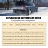 SecosAutoparts Driver Side Bottom Replacement Seat Cover Black #HB or