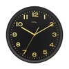 Technoline Analogue Radio-Controlled Wall Clock WT8500 Gold/Black, Plastic, 30 cm