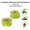 THTEN 11ft 0.080" Replacement Trimmer Spool for Ryobi One Plus