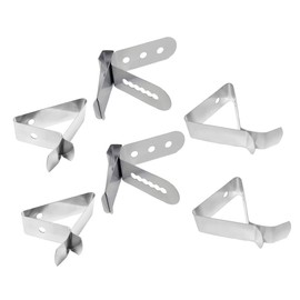 FUNOMOCYA 6pcs Coffee Cup Probe Clip for Thermometer Stainless Steel Home Thermometer Holder Easy to Use and Cle