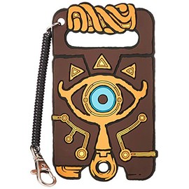 Saneboeki The Legend of Zelda Breath of the Wild Miscellaneous Goods Rubber Pass Case (Seeker Stone) W3.0 x D0.3 x H5.0 inches (W7.5 x D0.7 x H12.8 cm) ZZ24