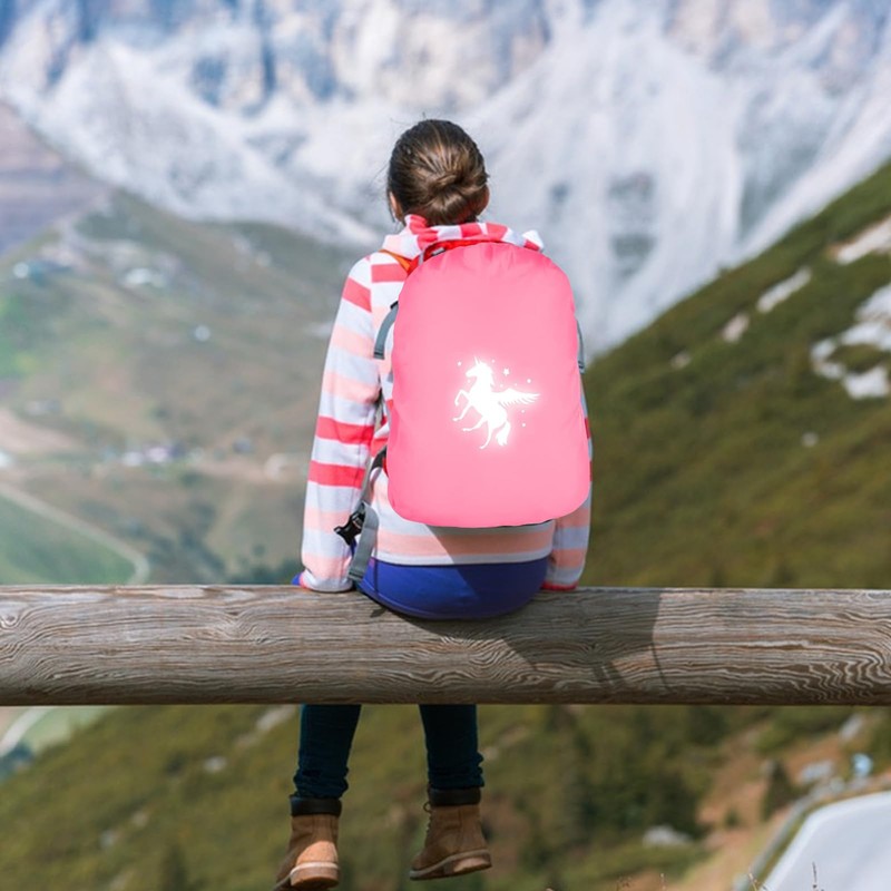 TECHEEL Rain Cover School Bag Children Waterproof Backpack Rain Cover