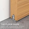 4 Pack Sliding Barn Door Floor Guide, Barn Door Adjustable