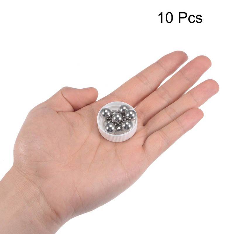 uxcell 10pcs 9.5mm 201 Stainless Steel Bearing Balls G200 Precision
