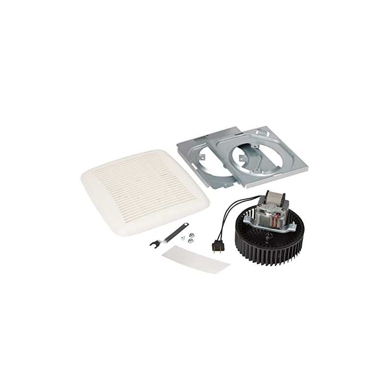 Broan-NuTone BKR60 QuickKit Ultra-Quiet Bath Fan Replacement Motor and Cover/Grille,