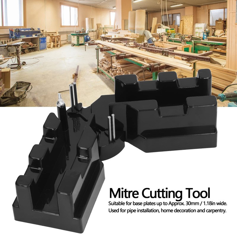 Mitre Gauge Cutting Tool with Guide Plate, Integrated Guide Pin