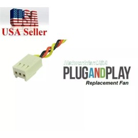 MikroTik Lot 3x Quiet version replacement Fans for Mikrotik CRS326-24S+2Q+