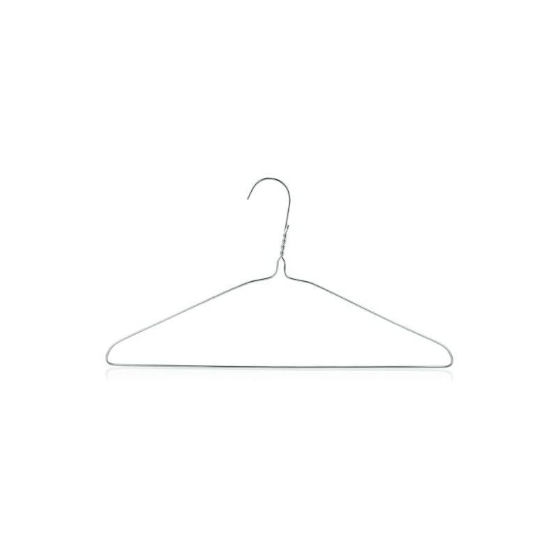 SPECILITE 17.7'' Wire Hangers 1Pack, Metal Wire Clothes Hanger Bulk