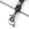 Dinalu, Key Chain, Key Chain with Carabiner with Black Metal,