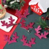 GORGECRAFT 15 Pairs Metallic Mini Antlers Hair Clips Embellishments Christmas