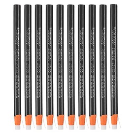 Pssopp Goma de Borrar Suave de Alta Luminosidad, 7mm, 10 Piezas por Caja, para Dibujo y Bocetos