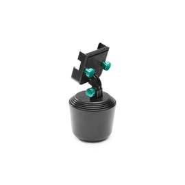 WeatherTech CupFone Two View-Universal Phone Cradle Mount with Turquoise Billet Knobs