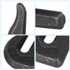 Yision 3/8 inch Weld On Grab Hooks,6PCS Heavy Duty Clevis