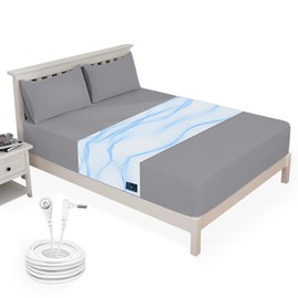 VAJOOCLL Grounding Sheets for Twin Size Grounding Sheet with Grounding Cord Grounding Sheets for Bed(27x52Inch)