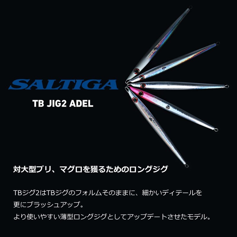 Daiwa Saltiga TB Jig 2 Adel Jig, 6.3 oz (180