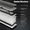 AULA AULA F99 Pro Wireless Mechanical Keyboard,Gasket Hot Swappable Custom