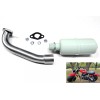 andrei-x Exhaust With Muffler for: Massimo MB200 Mini Bike.