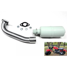 andrei-x Exhaust With Muffler for: Massimo MB200 Mini Bike.