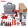 Hi-Spec 58pc Red 8V USB Electric Power Cordless Drill Driver