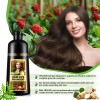 Shampoo Tinte Yecuce 500ml Cubre Canas Nutre Castaño