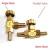 Elbow Brass Needle Valve for Gas/Air/Lpg Brass Hose Regulating Gate