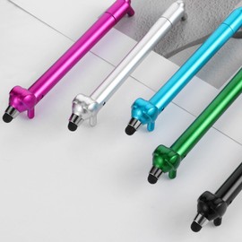 HJZHII Dachshund Ballpoint Pens with Touchpen, Ballpoint Pen 2 in 1, Dachshund High-Quality Ballpoint Metal Set Funny Dachshund Dog for Office Household Pack of 5