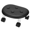 PATIKIL Low Rolling Stool with 360°Swivel Wheels for Cleaning Kitchen