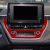 GDFJGD Real Quality Red Carbon Fiber Fit for Toyota Corolla