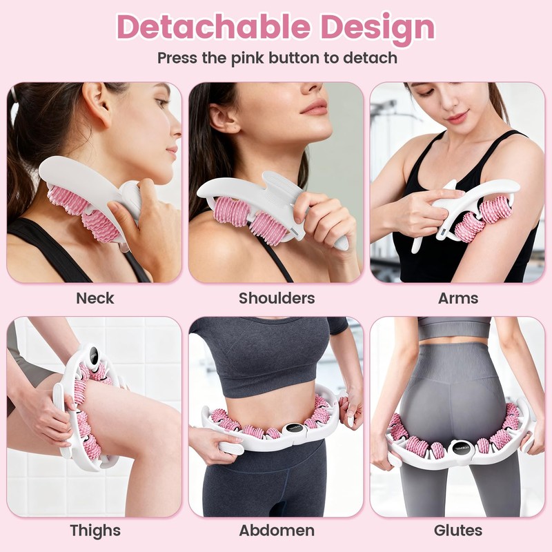 ITEHIL Lymphatic Drainage Massager, Anti Cellulite Massage Roller, Cellulite Remover