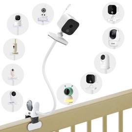 Universal Holder for GHB Baby Monitor MC632B/ABM700/SM50B/UU24, Baby Camera Holder for OBVHNUA Baby Monitor 900ES, Bracket Holder Stand for Momcozy BM01, Baby Monitor Accessory Holder for Boifun Baby 6T